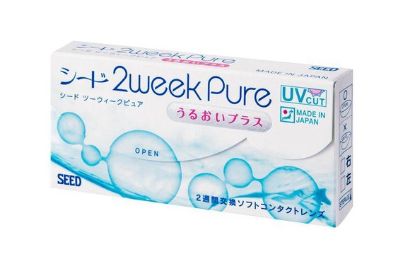 Lens Seed 2week không màu hộp